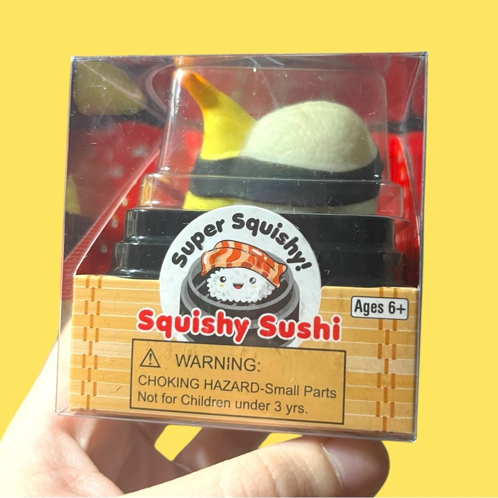 Super Squishy Sushi Toy
